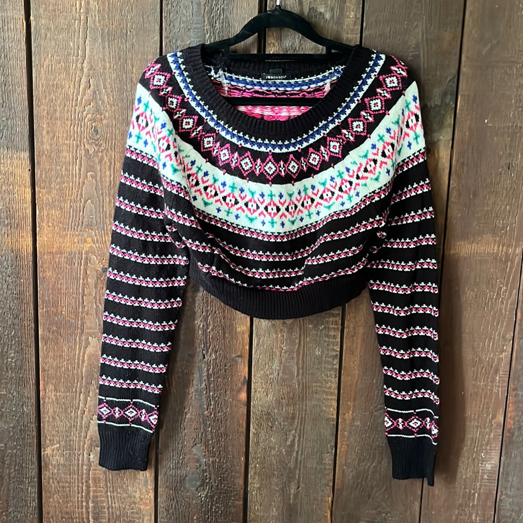 Mini Patterned Sweater